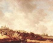 扬 范 戈因 : Landscape with Dunes
